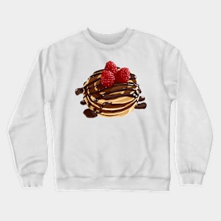 Strawberry Chocolate Pancake Crewneck Sweatshirt